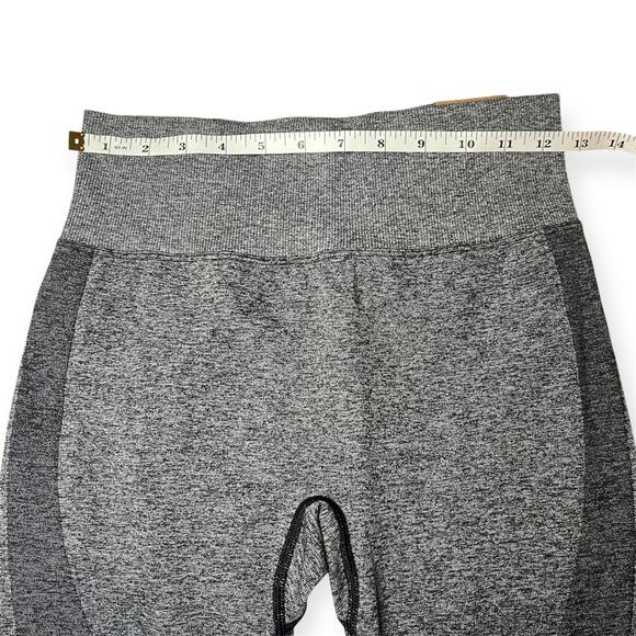 NWT PINK Victorias Secret Seamless High Waist Leggings Gray Activewear Sz Medium - Picture 7 of 9
